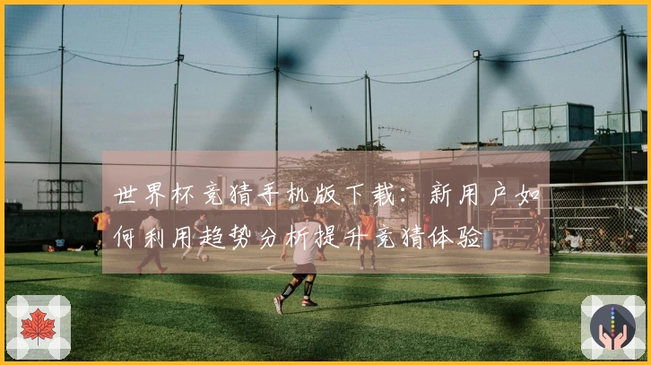 世界杯竞猜手机版下载：新用户如何利用趋势分析提升竞猜体验