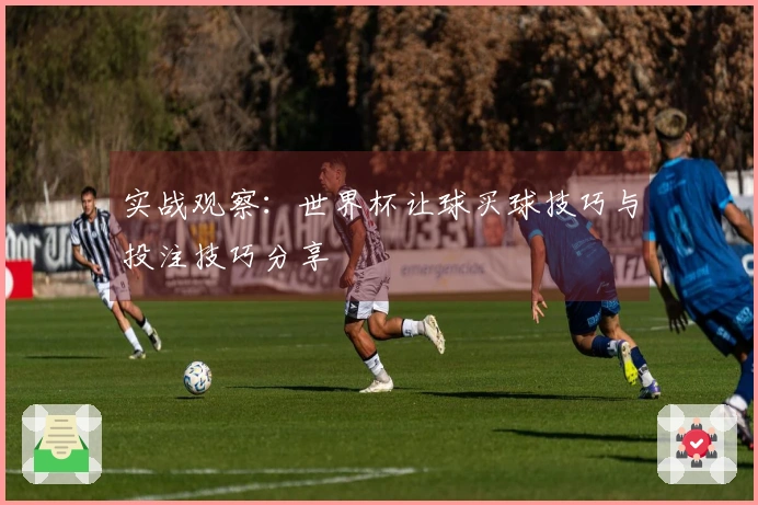 实战观察：世界杯让球买球技巧与投注技巧分享